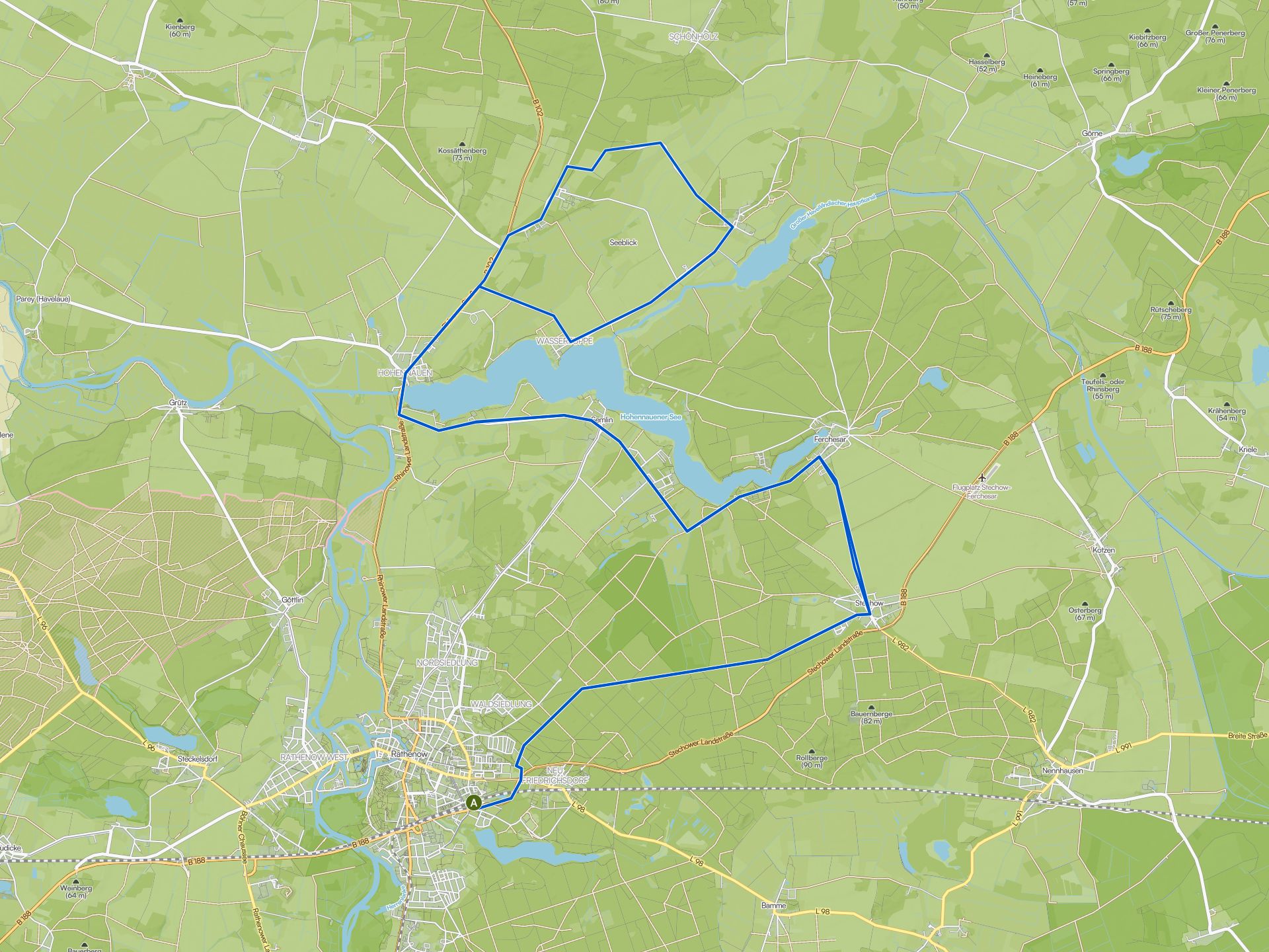 Die schönsten autofreien Radtouren rund um die Untere Havel Nord | Komoot